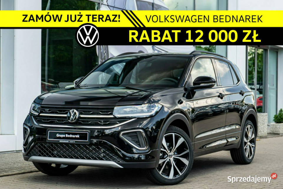 Volkswagen TCross RLine Plus 15 TSI 150 DSG ESP łódzkie Łódź