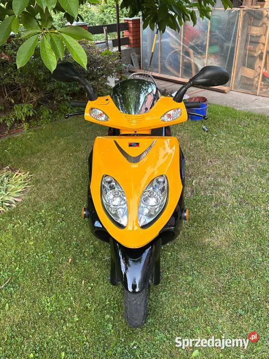 Skuter Motobi Sowa 50 4t 400 przebiegu benzyna Mieroszów
