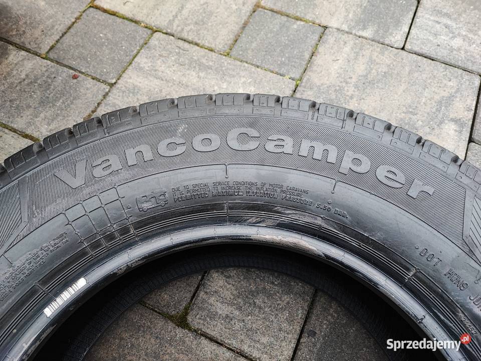 Opony letnie 225 75 16 C Continental Bus Demo