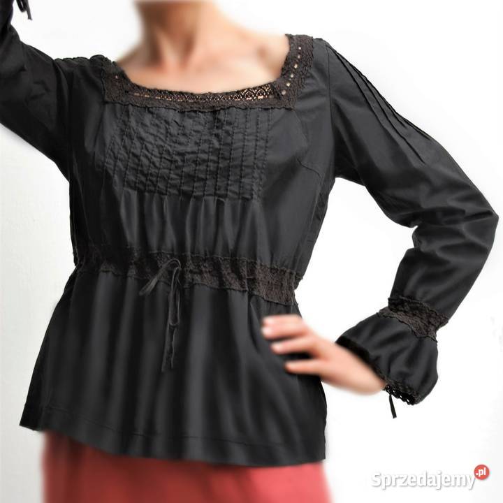 Noa Noa bluzka z długim rękawem koronka 36 S Lublin sprzedam