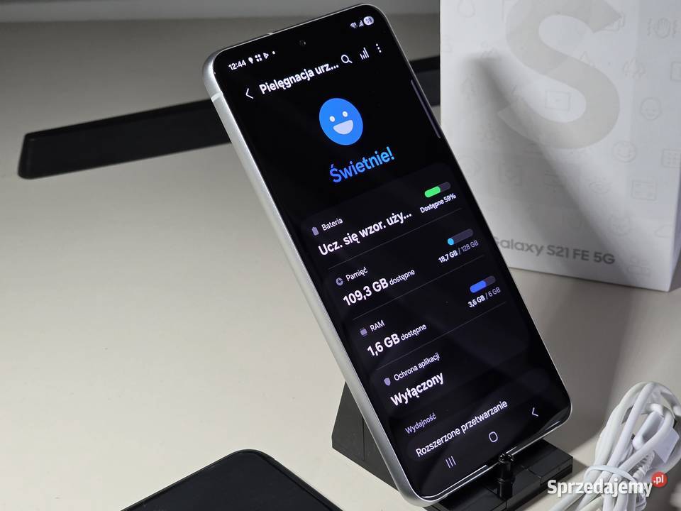 Sprzedam smartfon Samsung Galaxy S21 FE 5G 128GB Dąbrowa Górnicza sprzedam