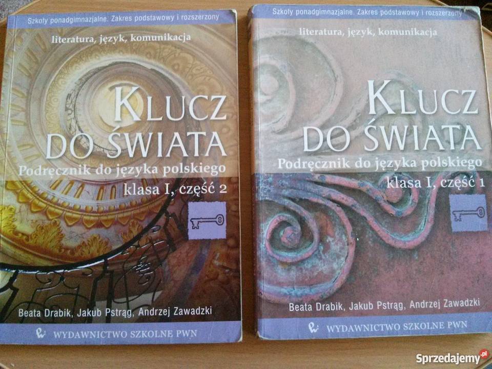 Klucz do świata - klasa 1, komplet, PWN, Drabik, Pstrąg