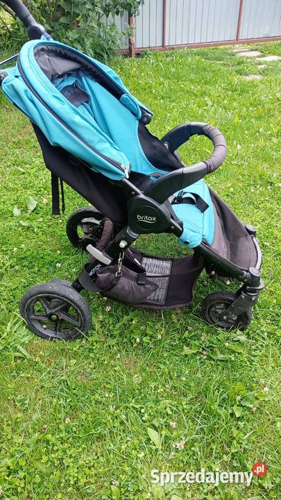 Wózek spacerowy britax czterokołowy pompowane Spacerówki Kunów sprzedam