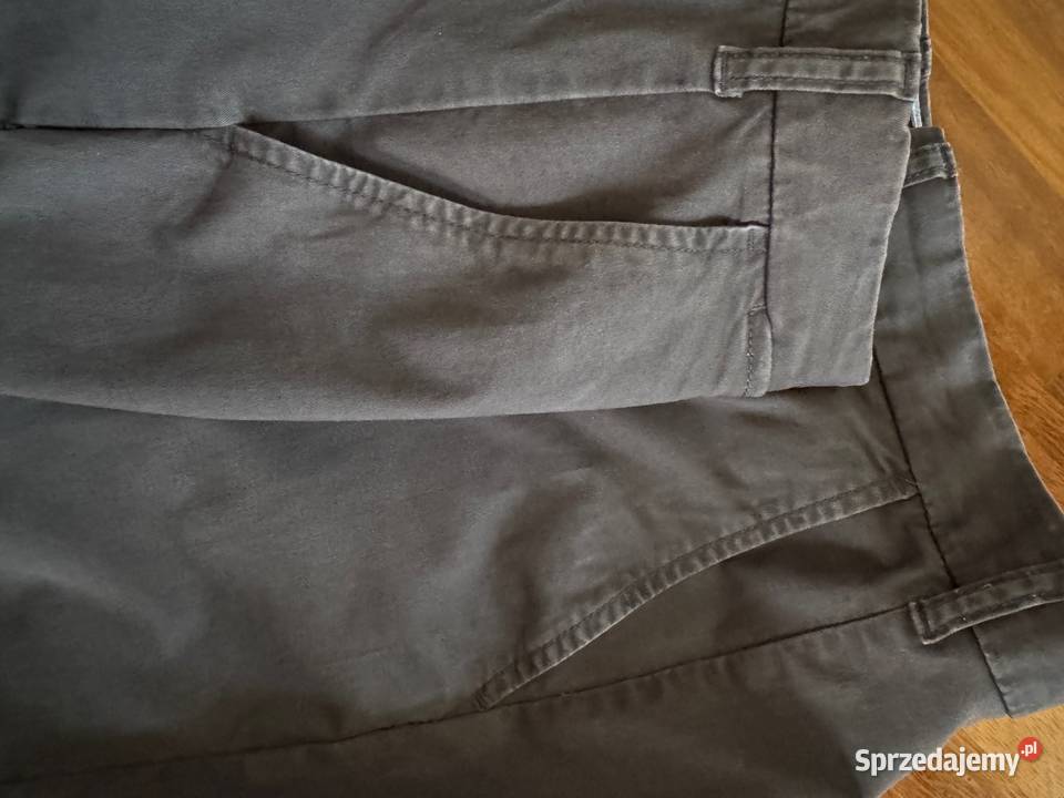 Spodnie Tommy Hilfiger slim fit bawełna elastan