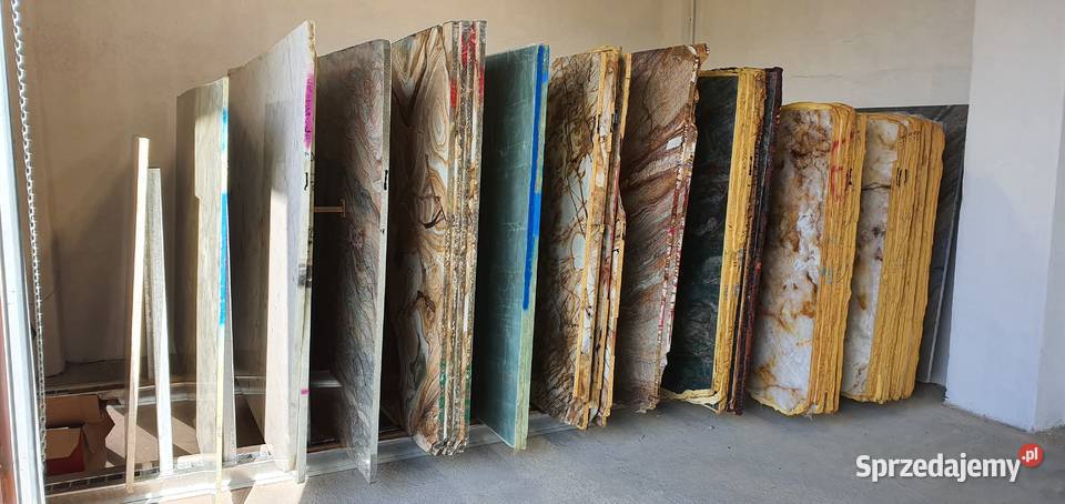 SLABY PŁYTY GRANITOWE MARMUROWE PARAPETY BLATY dolnośląskie Bielawa