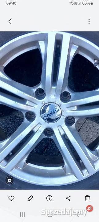 Alufelgi Bmw 16 Pniewy sprzedam