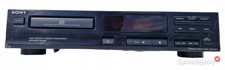 SONY odtwarzacz kompaktowy CD player CDP 212 wielkopolskie