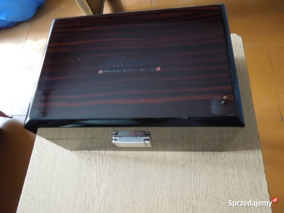etui box na zegarek atlantic śląskie sprzedam