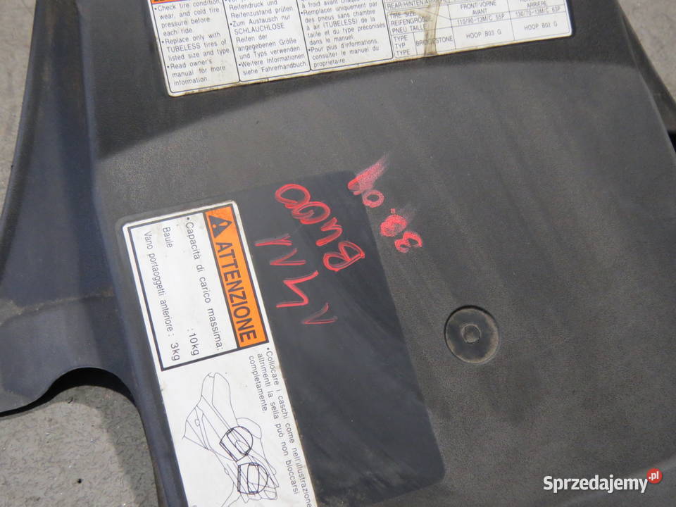 SUZUKI BURGMAN 400 2004 K4 250 zaślepka plastik Warszawa