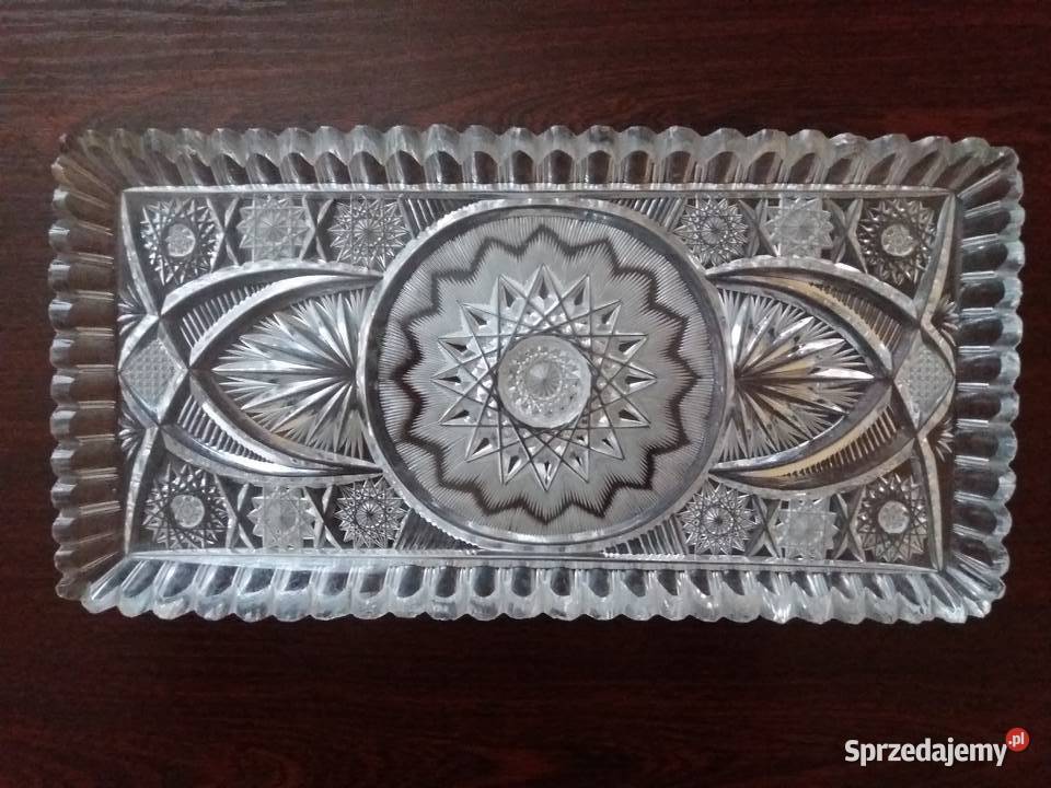 Kryształowa taca Koło