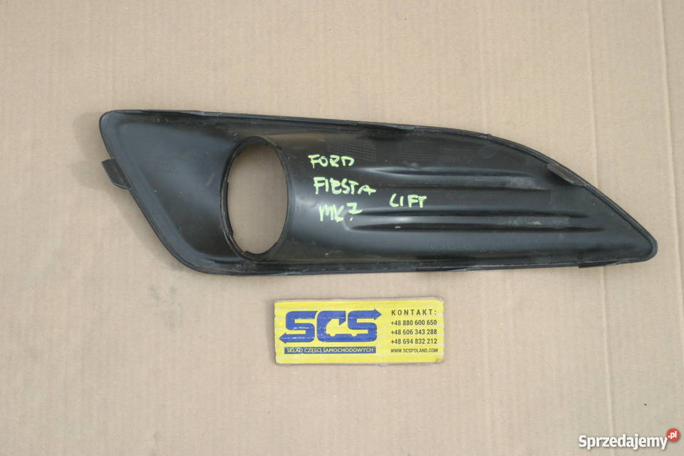 FORD FIESTA MK7 LIFT KRATKA ZDERZAKA LEWA osobowe Bieleń