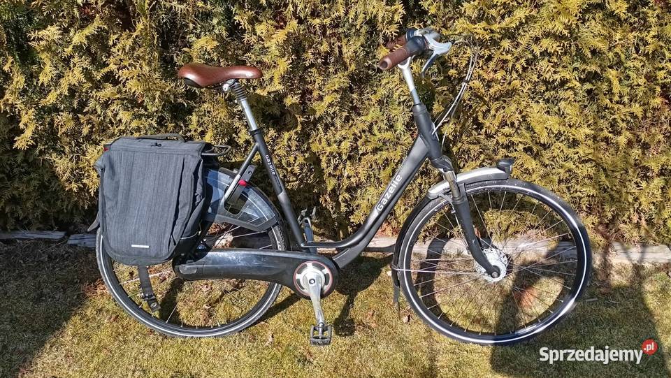 Rower miejski 28 Gazelle Orange C7 Comfort Nexus śląskie