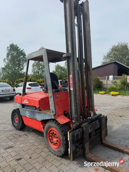 wózek widłowy LINDE H40D DEUTZ diesel 4000 wys Działoszyn