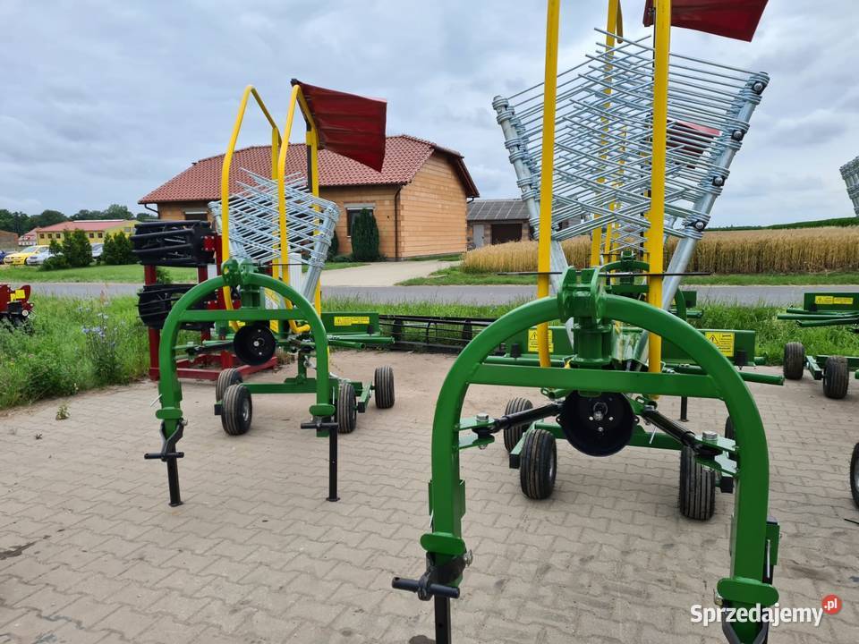 Zgrabiarka karuzelowa 42m ARMASZ 35m tandem ręki nieuszkodzony Milanówek