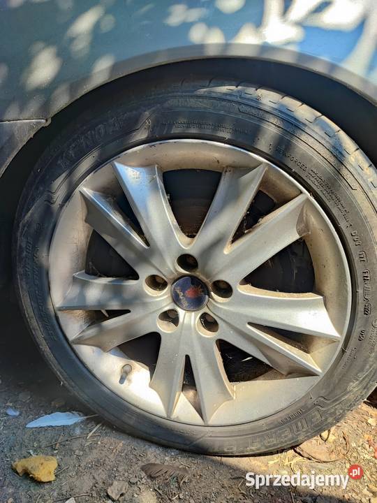 Alufelgi 17 5x110 saaba z oponami letnimi Opony i felgi lubelskie Grabowiec-Góra