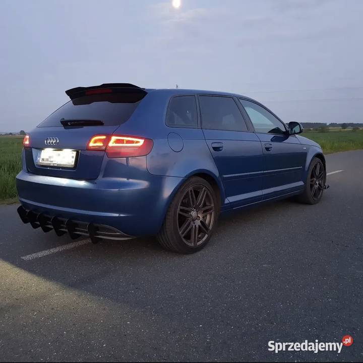Audi A3 8P 20 tfsi sline światła do jazdy dziennej łódzkie Czastary
