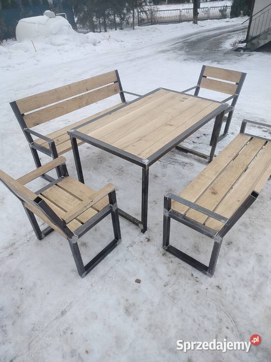 Meble ogrodowe LOFT Zestawy mebli ogrodowych Kłoczew sprzedam