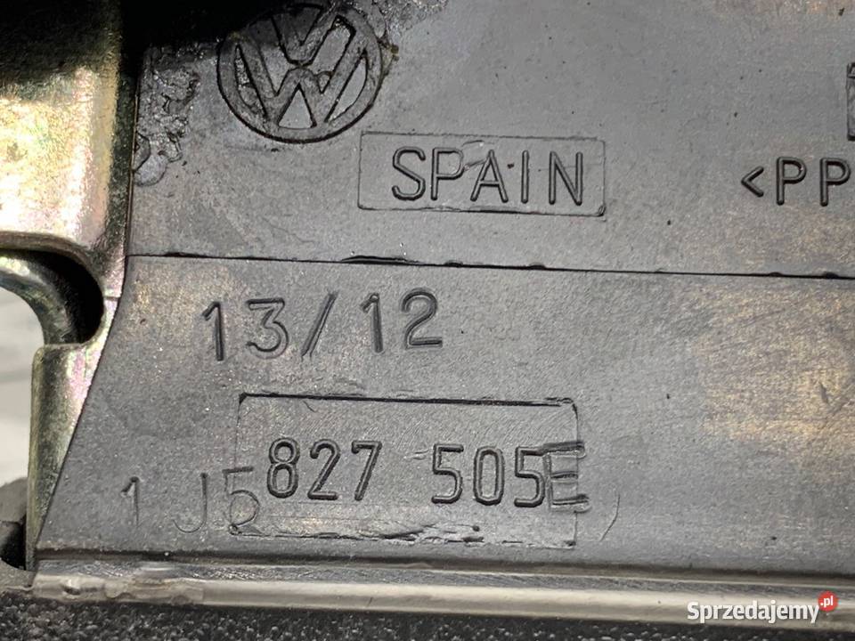 ZAMEK KLAPY TYŁ VW BORA I Hatchback 1J5827505E podkarpackie