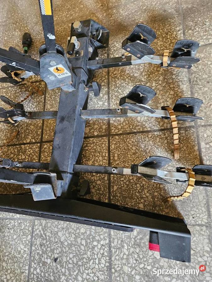 Wieszak bagażnik uchylny na 3 rowery Dziembówko