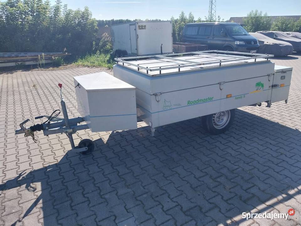 Przyczepa lekka ROADMASTER towarowado własnej