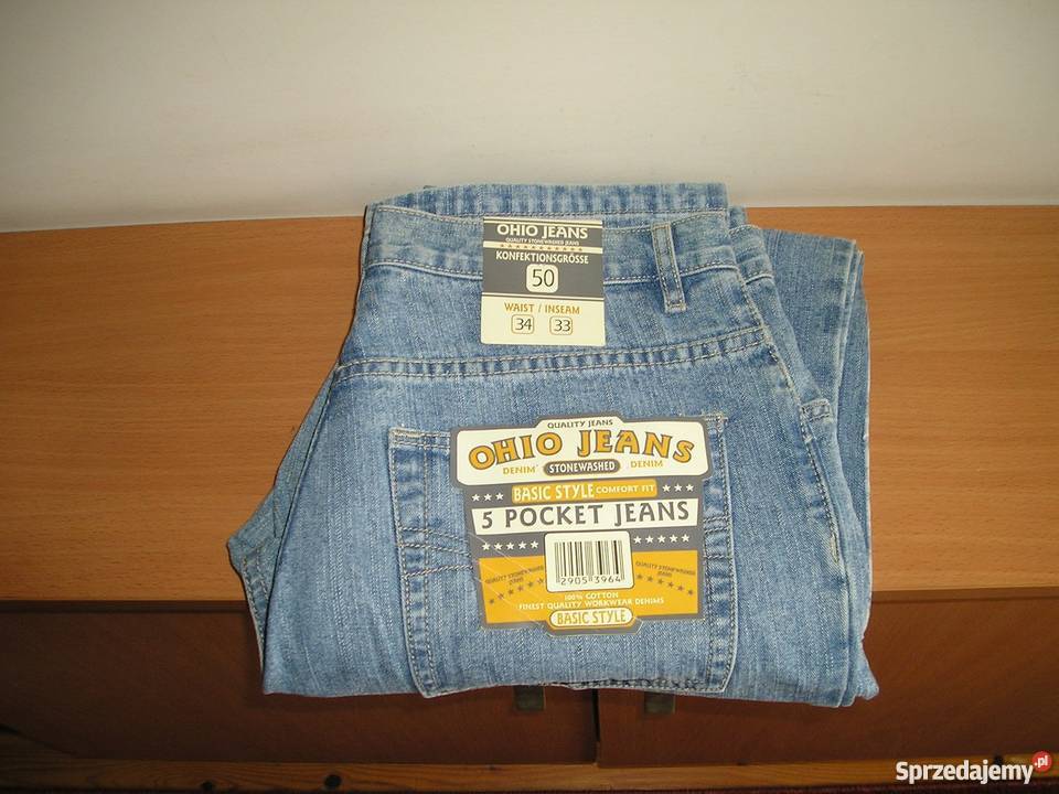 OhioJeans nowe spodnie męskie 3433 Słupsk sprzedam