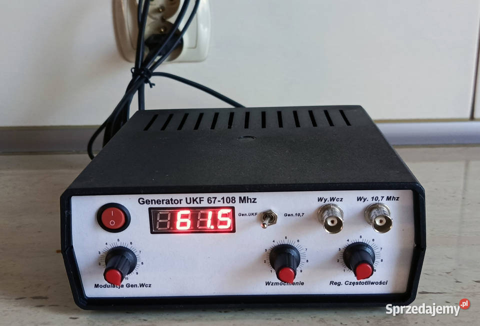 Generator UKF 64Mhz108Mhz z dodatkowym Świętochłowice sprzedam