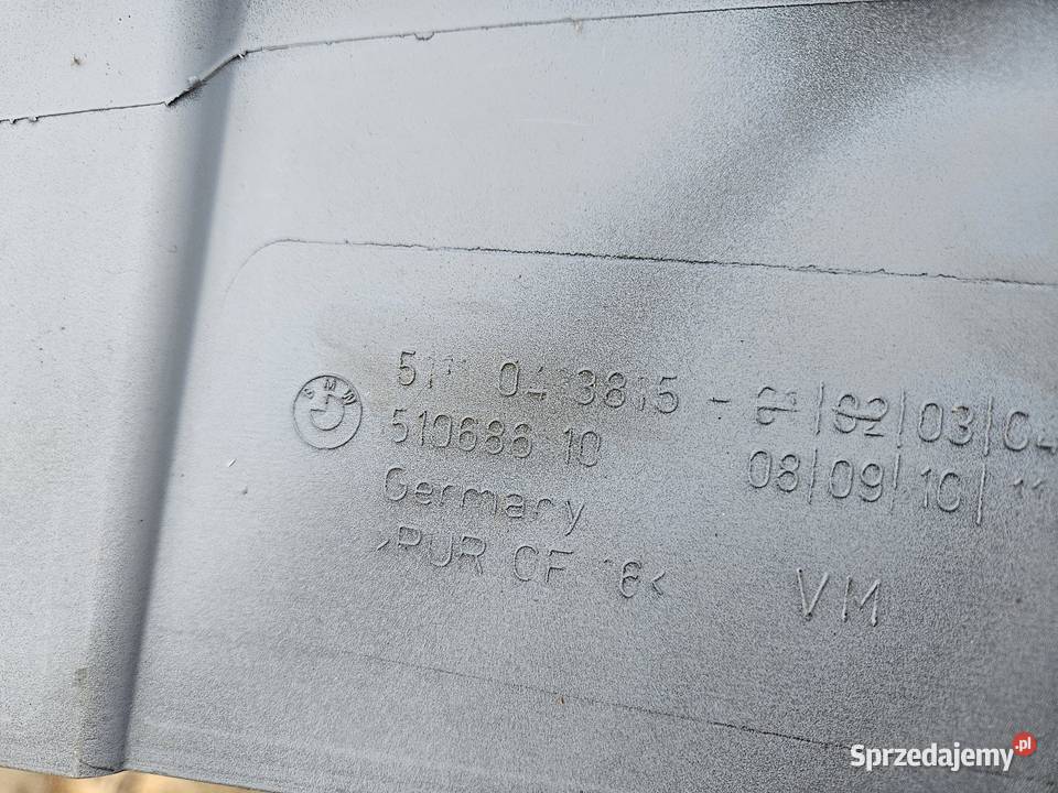 BMW X5 E70 AERO PERFORMANCE SPOILER DOKŁADKA Międzychód
