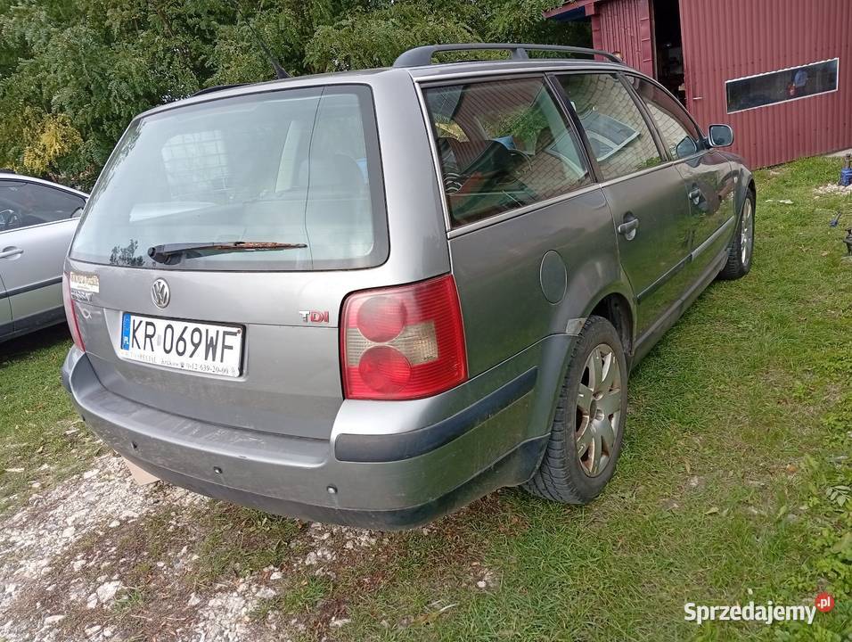 VW Passat B5 Lift 2001 19 TDI 130 Zdrowy Hak Rok produkcji 2002 Gołcza sprzedam