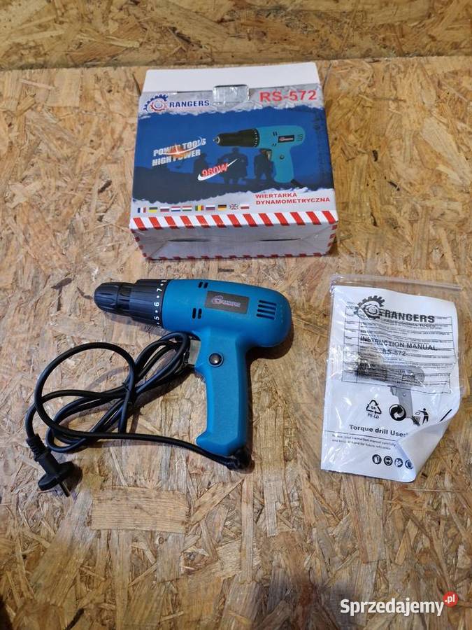 WIERTARKO WKRĘTARKA ELEKTRYCZNA SIECIOWA 980W Głogowa sprzedam