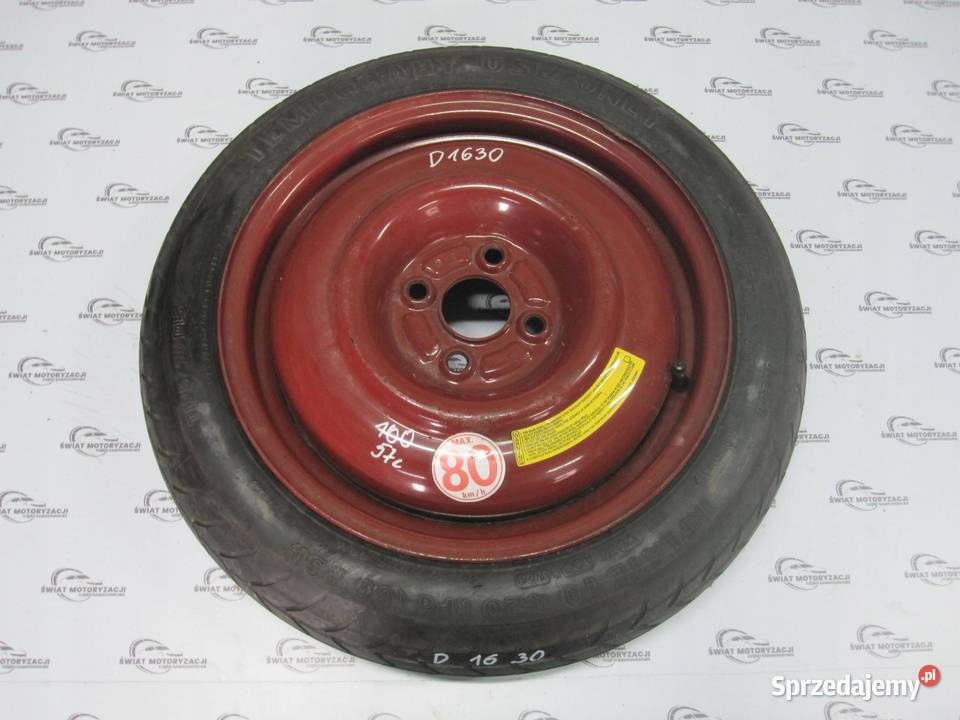 HONDA CIVIC VII koło dojazdowe 1257015 95M 4x100 sprzedam