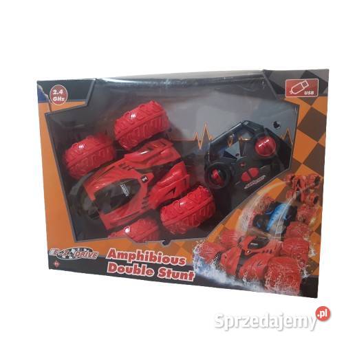 SAMOCHÓD AUTO ZDALNIE STEROWANY RC AMFIBIA 2W1