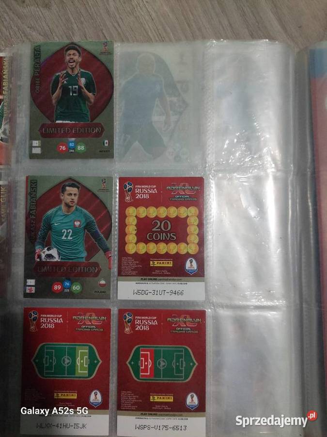 Album kart piłkarskich FIFA word cup 2018 Rudnicze