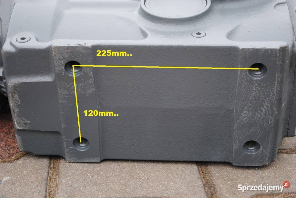 Motoreduktor kątowy 55kw 40obr z hamulcem FIRMY lubuskie