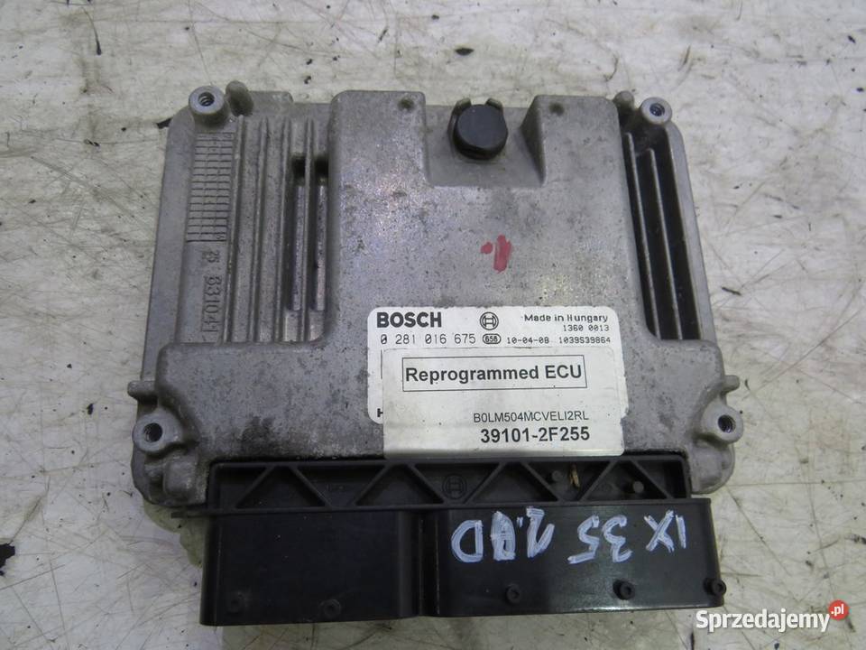 KOMPUTER SILNIKA HYUNDAI iX35 20 CRDI 391012F255 osobowe