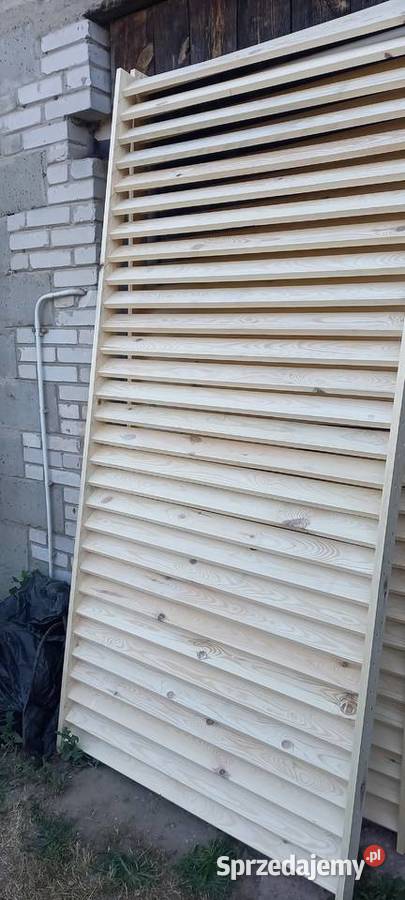 Żaluzje tarasowe stałe na wymiar