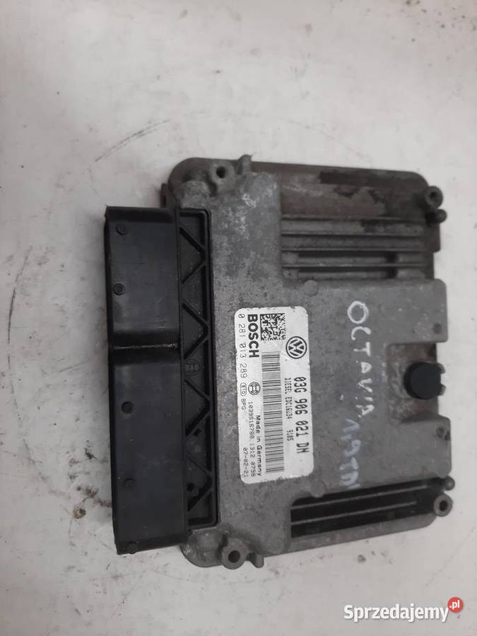 SKODA OCTAVIA II 03G906021DN 0281013289 Komputery sprzedam