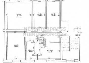 Mieszkanie 98.8m2 4 pokojowe Olsztyn