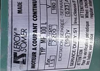 Silnik elektryczny z motoreduktorem