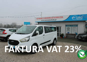 Ford Transit Custom L2 LONG Salon Polska F-vat Gwarancja 9 miejsc
