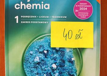 Podręcznik w bdb stanie do chemii kl 1 liceum i technikum zakres podstawowy