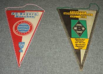Bayern Monachium ,  Borussia Monchengladbach  - proporczyk