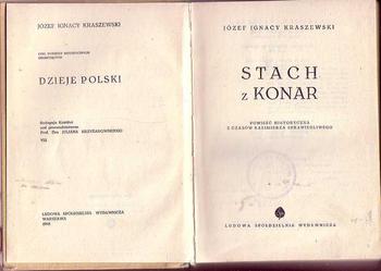 (3359) STACH Z KONAR – JÓZEF IGNACY KRASZEWSKI