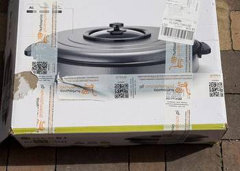 Patelnia Elektryczna Hendi 55cm 1600W Aluminium Gastronomia CE