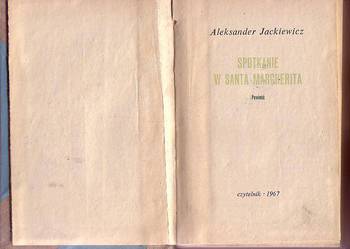 (6853) SPOTKANIE W SANTA MARGARITA – ALEKSANDER JACKIEWICZ