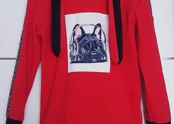 Bluza z Kapturem Ruchome Uszka