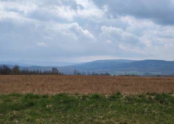Działka z WZ budowlana z widokiem na Korkonosze w Grudzy