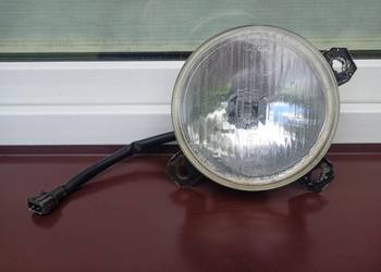 VW Golf MK2 II lampa przednia prawa przeciwmgielna Hella szerokie żebro