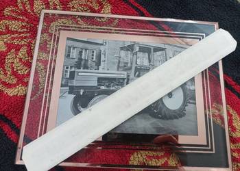 Obrazek zdjęcie z ciągnikiem Ursus U 710 prototyp pamiątka oryginał