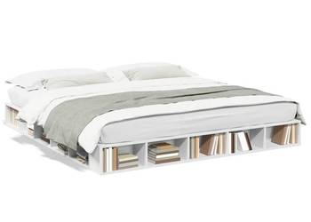 vidaXL Rama łóżka, biała, 180x200 cm(SKU:3280454)