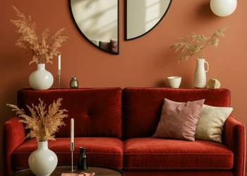 Zestaw połówek koła w ramie czarnej MDF SLIM - ZESTAW HILDA - kolor ramy